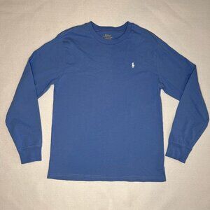 Polo Ralph Lauren Boy’s Blue Long Sleeve Shirt Size L